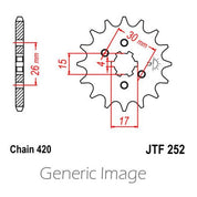 Front & Rear Steel Sprocket Kit for ATV/UTV HONDA TRX70 FourTrax 1986-1987