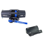 Viper V2 UTV Winch Kit 3500 lb Standard Spool With 40 Feet Green Synthetic Rope With Mount For Kawasaki Teryx/Teryx4 750 2014-2020