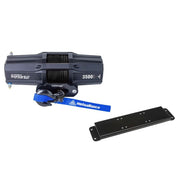 Viper V2 UTV Winch Kit 3500 lb Standard Spool With 40 Feet Blue Synthetic Rope With Mount For Polaris Ranger Models 2020-2022