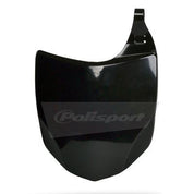 Polisport - 8656800001 - Front Number Plate, Black