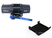 Viper V2 UTV Winch Kit 6000 lb Standard Spool With 40 Feet Black Synthetic Rope With Mount For Yamaha Wolverine X2 X4 2014-2019