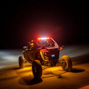 KC HiLiTES Multi-Function Chase Bar Kit - Rear-Facing LED Light Bar for Polaris RZR