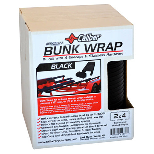Caliber Bunkwrap Kit Black 16X2X4" With End Caps 23050-BK