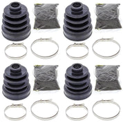 Complete Rear Inner & Outer CV Boot Repair Kit for Honda TRX650 Rincon 2003-2004