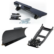 KFI UTV Snow Plow Kit For Yamaha Rhino 700 YXR700F 4x4 FI 2008-2013-60" Steel Blade - 105060