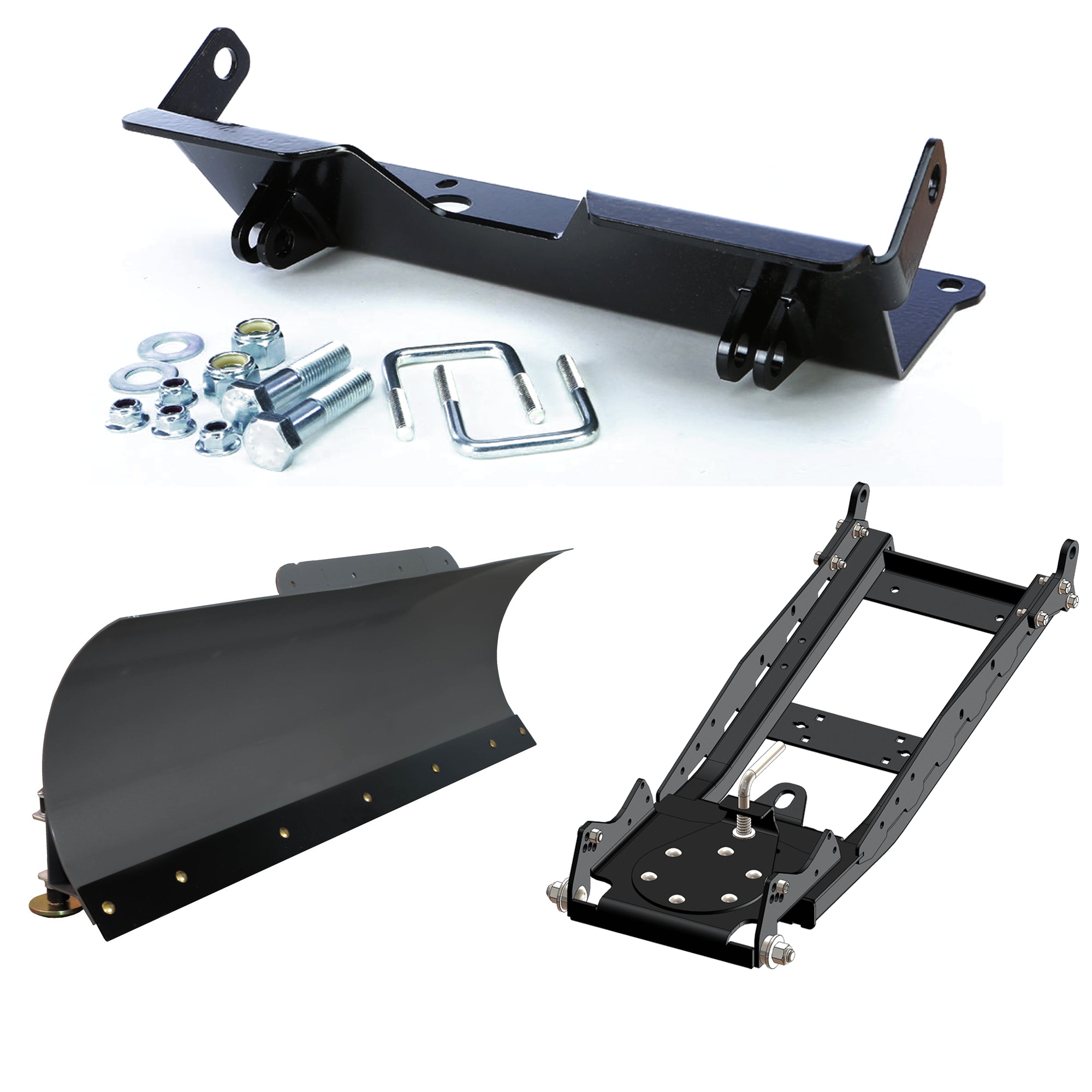 KFI UTV Snow Plow Kit For Arctic Cat Prowler 650 4x4 H1 Automatic 2006-2009-60" Steel Blade - 105060