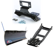KFI UTV Snow Plow Kit For Polaris RZR S 800 2009-2014-66" Pro-Poly Blade - 105866
