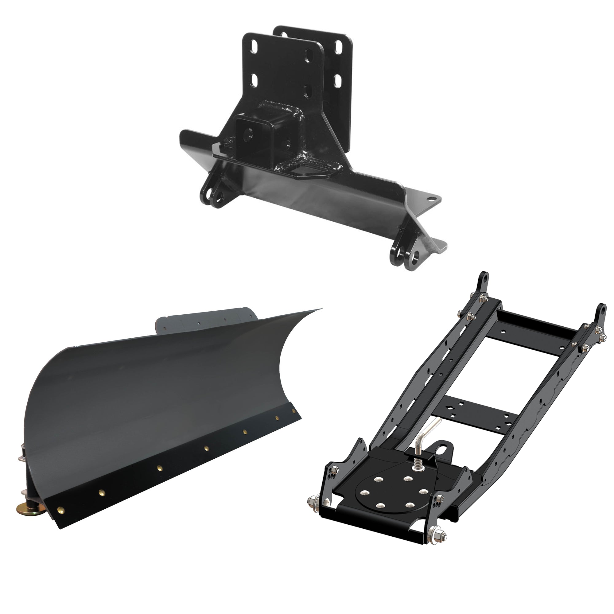 KFI UTV Snow Plow Kit For New Holland Rustler 120/125-60" Steel Blade - 105060