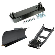 KFI UTV Snow Plow Kit For John Deere Gator XUV 550 4x4 S4 4 Passenger 2013-2016-60" Steel Blade - 105060