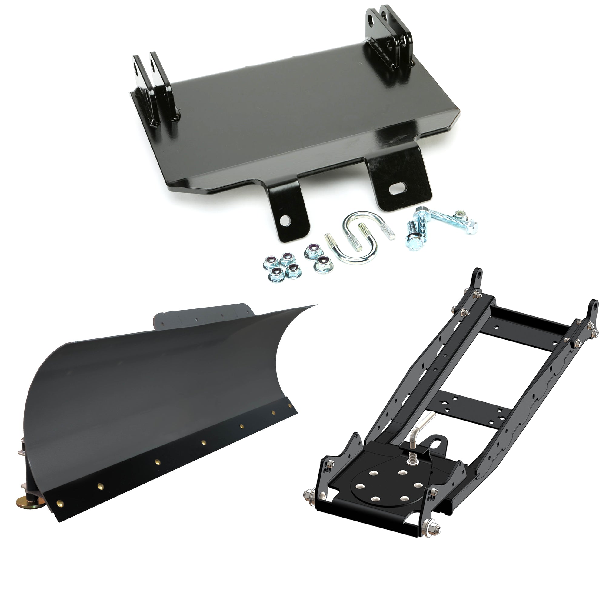 KFI UTV Snow Plow Kit For CF-Moto ZFORCE 600/EX 2013-2015-60" Steel Blade - 105060