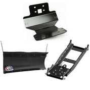 KFI UTV Snow Plow Kit For John Deere Gator XUV 850D 2007-2010-60" Pro-Poly Blade - 105860