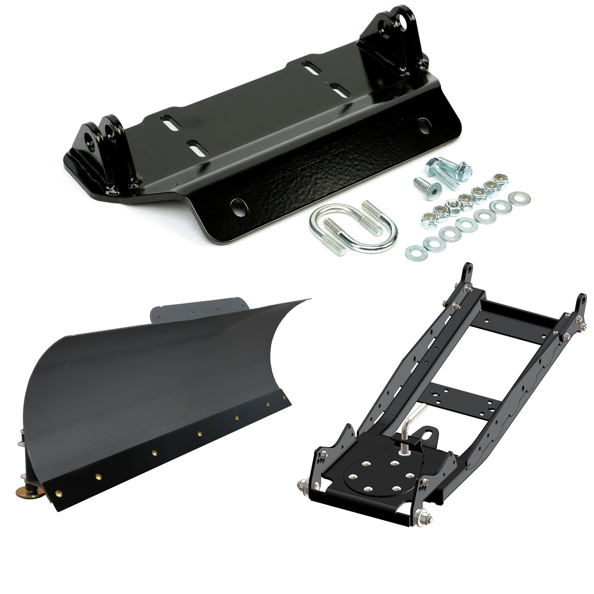 KFI UTV Snow Plow Kit For CF-Moto UFORCE 500 2016-2020-60" Steel Blade - 105060