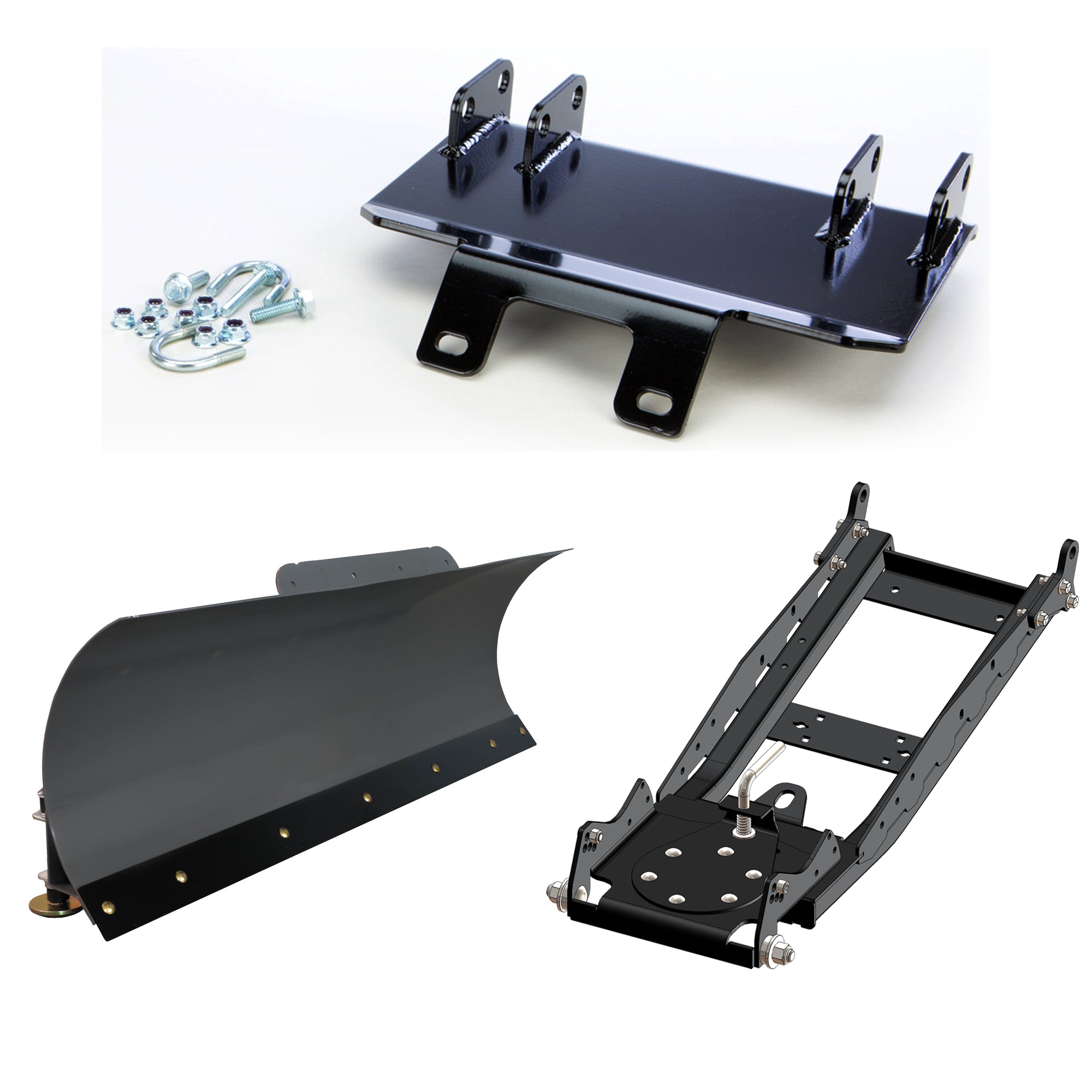 KFI UTV Snow Plow Kit For CF-Moto ZFORCE 500 Canada Only 2023-60" Steel Blade - 105060