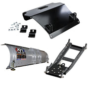 KFI UTV Snow Plow Kit For Kymco UXV 500i 2009-2018-72" Steel Blade - 105072