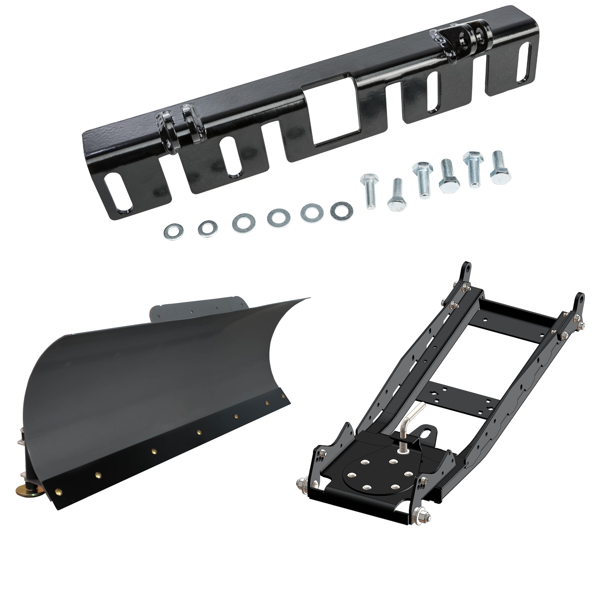 KFI UTV Snow Plow Kit For Kubota RTV520 2022-60" Steel Blade - 105060