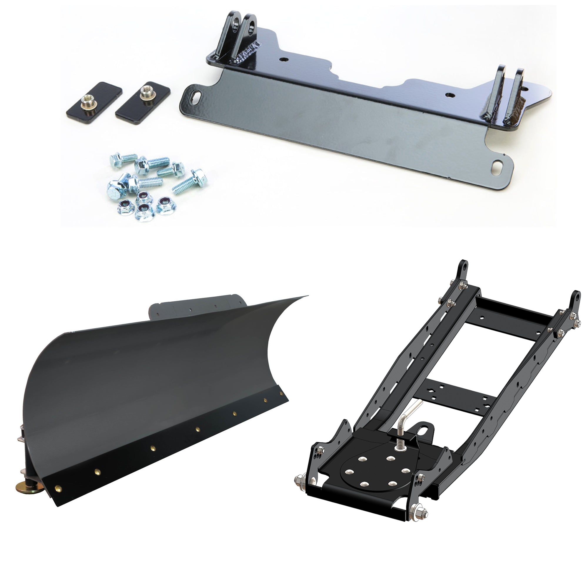 KFI UTV Snow Plow Kit For Can-Am Defender HD8 2016-2021-60" Steel Blade - 105060