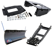 KFI UTV Snow Plow Kit For Polaris RZR XP Turbo EPS 2016-2021-72" Pro-Poly Blade - 105872