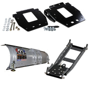 KFI UTV Snow Plow Kit For Polaris RZR S 900 2015-2019-66" Steel Blade - 105066