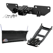 KFI UTV Snow Plow Kit For Cushman Hauler 4x4/Crew 4x4 2019-2020-60" Pro-Poly Blade - 105860
