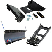 KFI UTV Snow Plow Kit For Honda Talon 1000X-4 2020-2023-66" Pro-Poly Blade - 105866