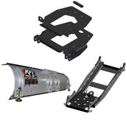 KFI UTV Snow Plow Kit For Polaris General XP/XP 4 1000 2020-2024-72" Steel Blade - 105072