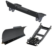 KFI UTV Snow Plow Kit For Polaris Ranger Crew 1000 Premium 2020-2024-60" Steel Blade - 105060