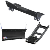 KFI UTV Snow Plow Kit For Polaris Ranger Crew XP 1000 NorthStar 2019-2022-60" Pro-Poly Blade - 105860