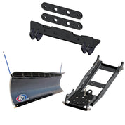 KFI UTV Snow Plow Kit For BMS Ranch Pony 700 EFI 2S/4S 2021-66" Pro-Poly Blade - 105866