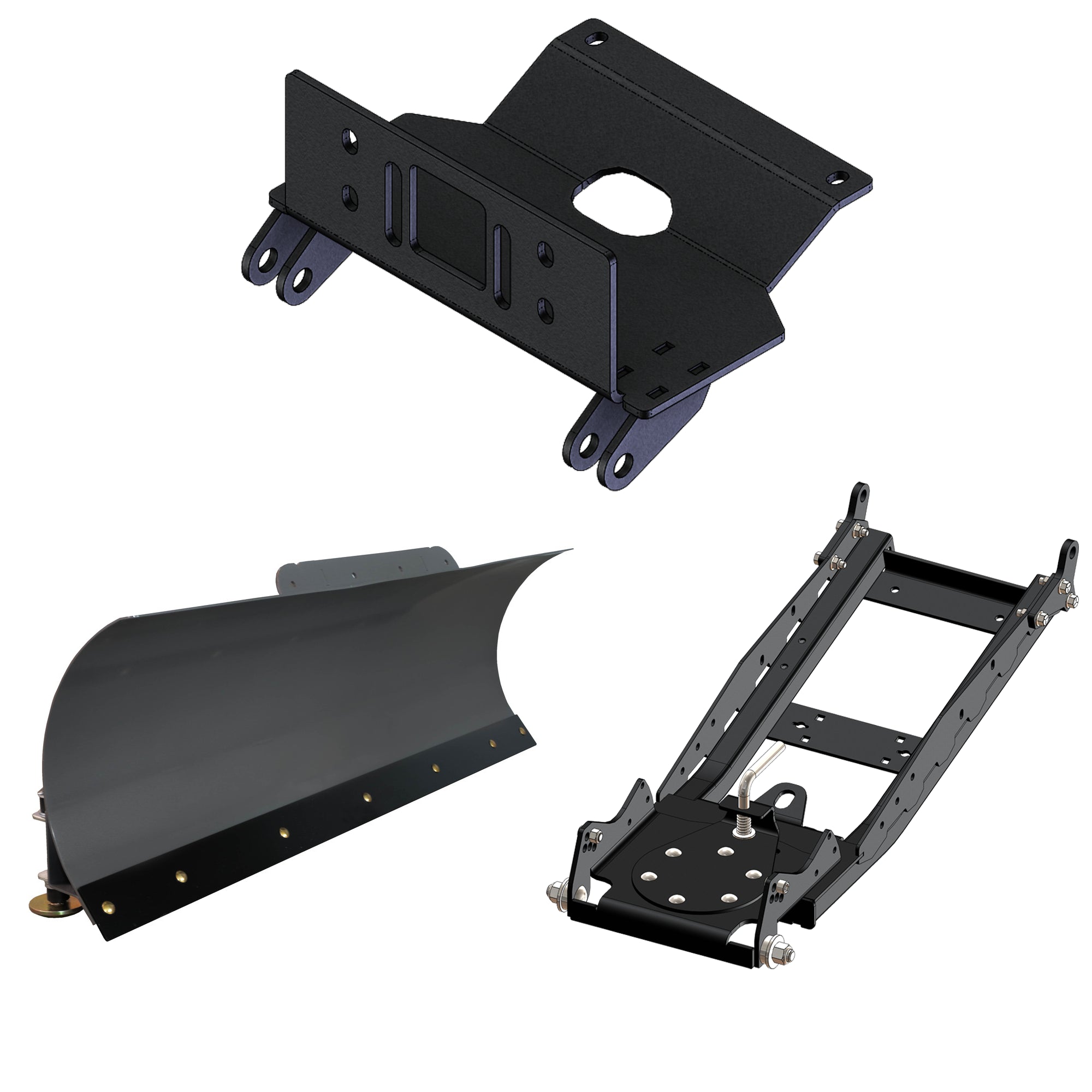 KFI UTV Snow Plow Kit For Kioti K9 2400 2021-2022-60" Steel Blade - 105060