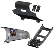 KFI UTV Snow Plow Kit For Kymco UXV 700i 2018-2022-72" Steel Blade - 105072