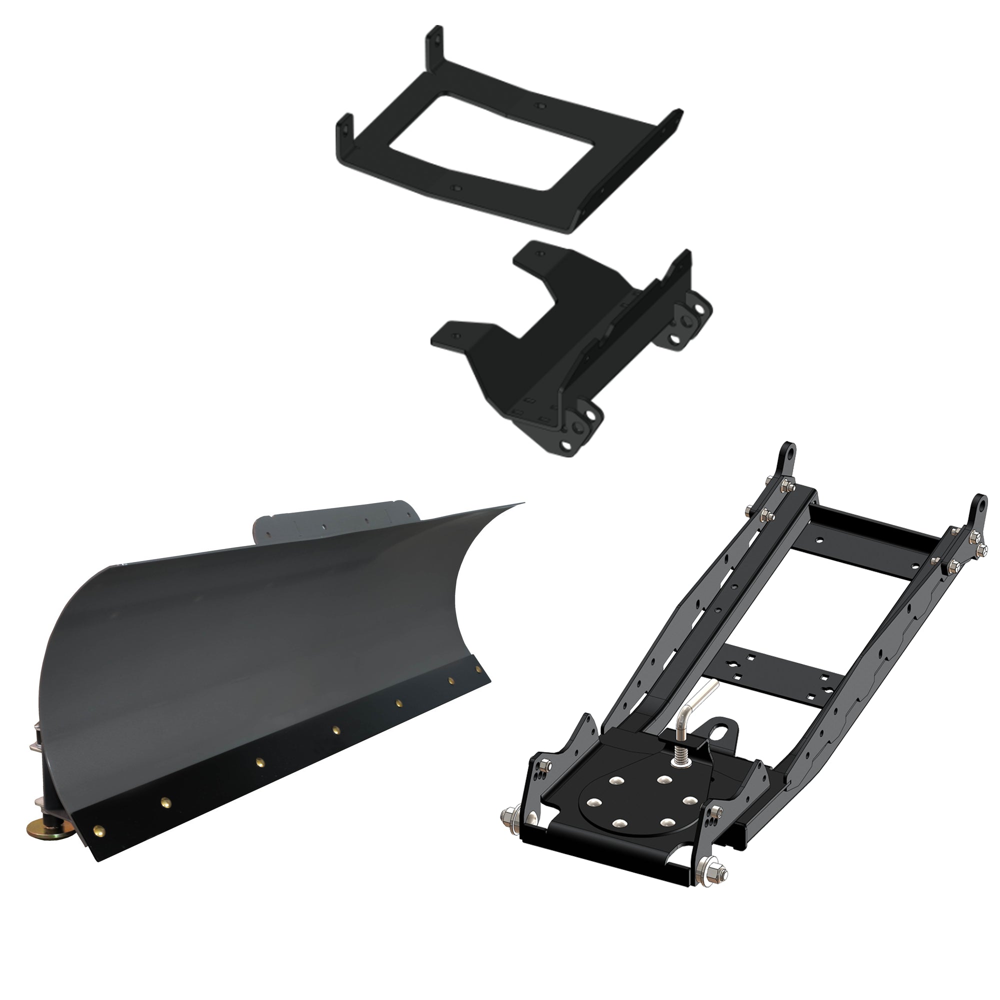 KFI UTV Snow Plow Kit With 60" Pro-Poly Blade For Polaris XPEDITION ADV/5 2024-60" Steel Blade - 105060