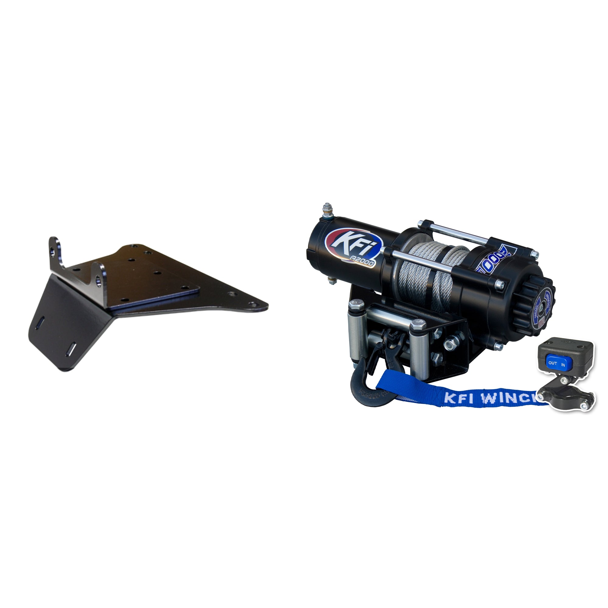 KFI Winch Kit For Polaris Scrambler (400, 500) 1997-2009