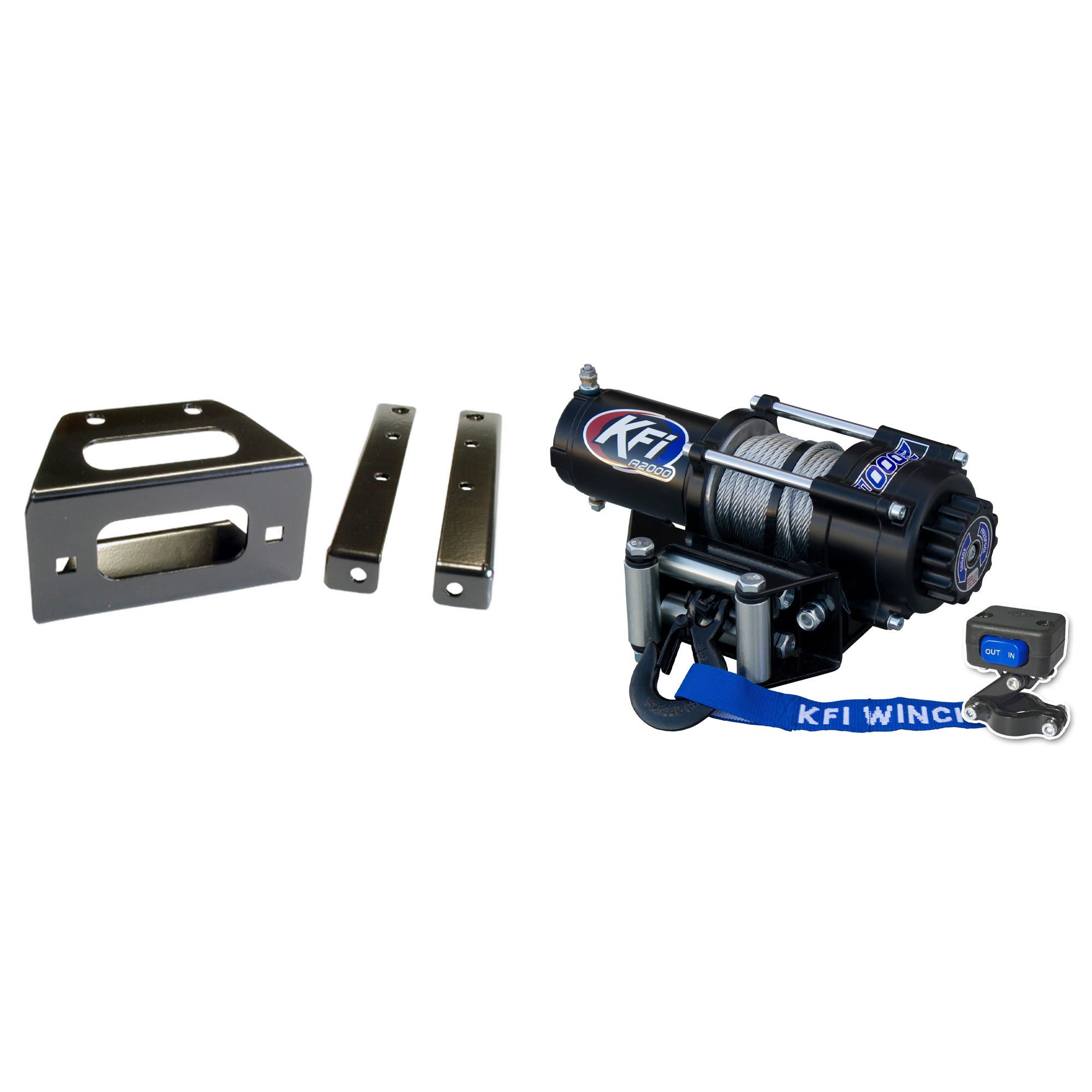 KFI Winch Kit For Polaris 800 RZR 4 2010-2011