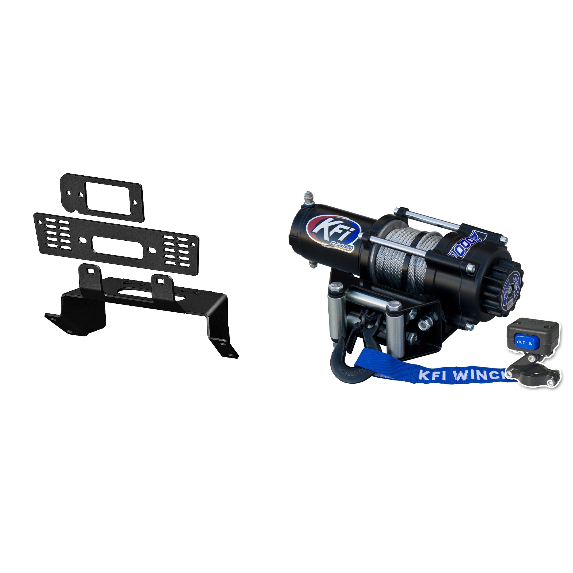 KFI Winch Kit For Polaris 500 Ranger Midsize 4x4 2011-2013