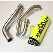 Empire Industries G2 Full System Exhaust Yellow/Black For Yamaha Raptor 700 2015-2024