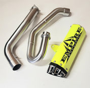 Empire Industries G2 Full System Exhaust Yellow/Black For Yamaha Raptor 700 2015-2024