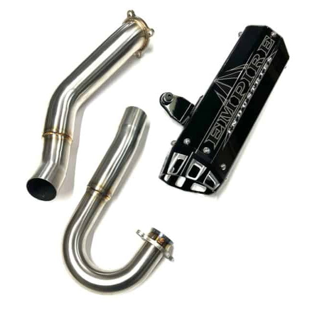 Empire Industries G2 Full System Exhaust Black For Yamaha YFZ 450 R/X 2009-2025