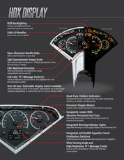 Dakota Digital 1964-1967 Pontiac  GTO/Tempest/LeMans HDX Analog Gauge kit HDX-64P-GTO