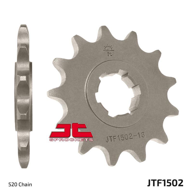 JT Sprockets Front Steel Sprocket 13 Tooth 13T 520 Chain JTF1502.13