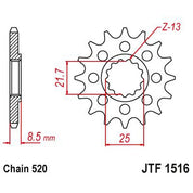 JT Sprockets Front Steel Countershaft Sprocket 15 Tooth 15T 520 Chain