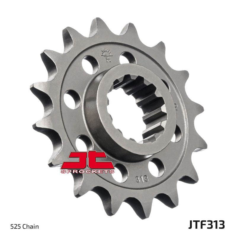 JT Sprockets Front Steel Sprocket 16 Tooth 16T 525 Chain JTF313.16