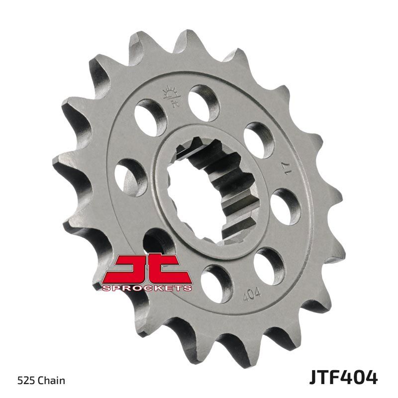 JT Sprockets Front Steel Countershaft Sprocket 17 Tooth 17T 525 Chain JTF404.17