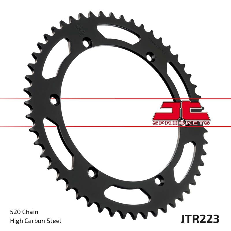 JT Sprockets Rear Steel Sprocket 48 Tooth 48T 520 Chain JTR223.48