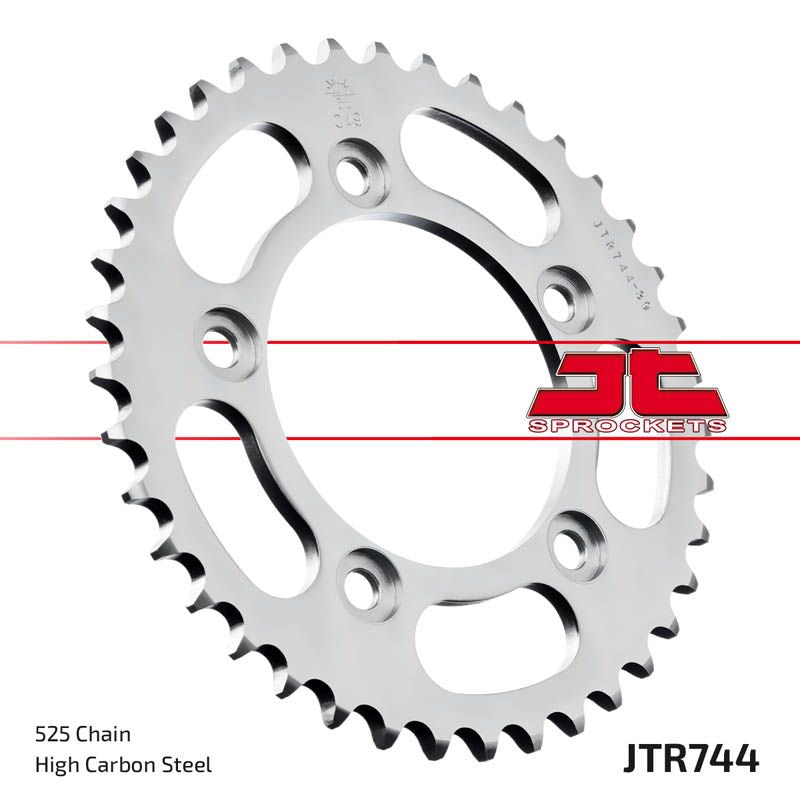 JT Sprockets Rear Steel Sprocket 39 Tooth 39T 525 Chain JTR744.39