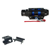 Viper 6000lbs V3 Winch Blue Rope With Mount For Polaris Sportsman 550 2010-2014