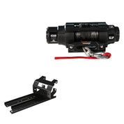 Viper 4500lbs V3 Winch Black Rope With Mount For Polaris Sportsman 600 2005