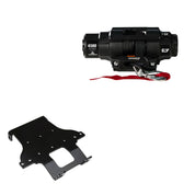 Viper 4500lbs V3 Winch Black Rope With Mount For Honda Rincon 650 2003-2005