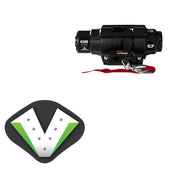 Viper 4500lbs V3 Winch Black Rope With Mount For Polaris Ranger 700 2009