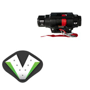 Viper 6000lbs V3 Winch Red Rope With Mount For Polaris Ranger 800 2010-2017