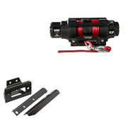 Viper 6000lbs V3 Winch Red Rope With Mount For Polaris RZR 570 2012-2021